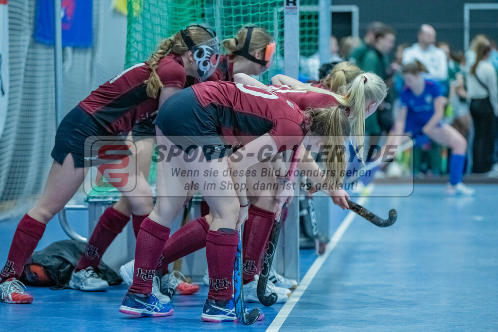 HK_20240303_109091 | Spiel um Platz 7 Deutsche Meisterschaft WU16 am 3.3.2024 Halle DHC, Düsseldorf ,