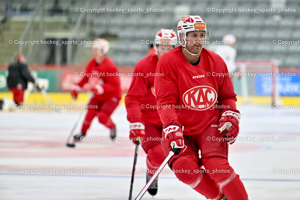 EC KAC Trainingsstart | Jordan Murray, EC KAC Neuzugang, EC KAC Trainingsstart, EC KAC Trainingsstart am 06.08.2025 in Klagenfurt (Heidi Horten Eishalle ), Austria, (Photo by Bernd Stefan)