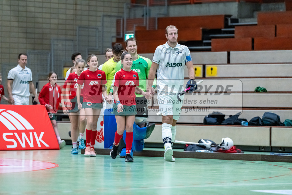 HK_20231216_107345 | 1. Bundesliga Herren  Crefelder HTC - Blau Weiß Köln am 16.12.2023 Sporthalle Glockenspitz, Krefeld ,