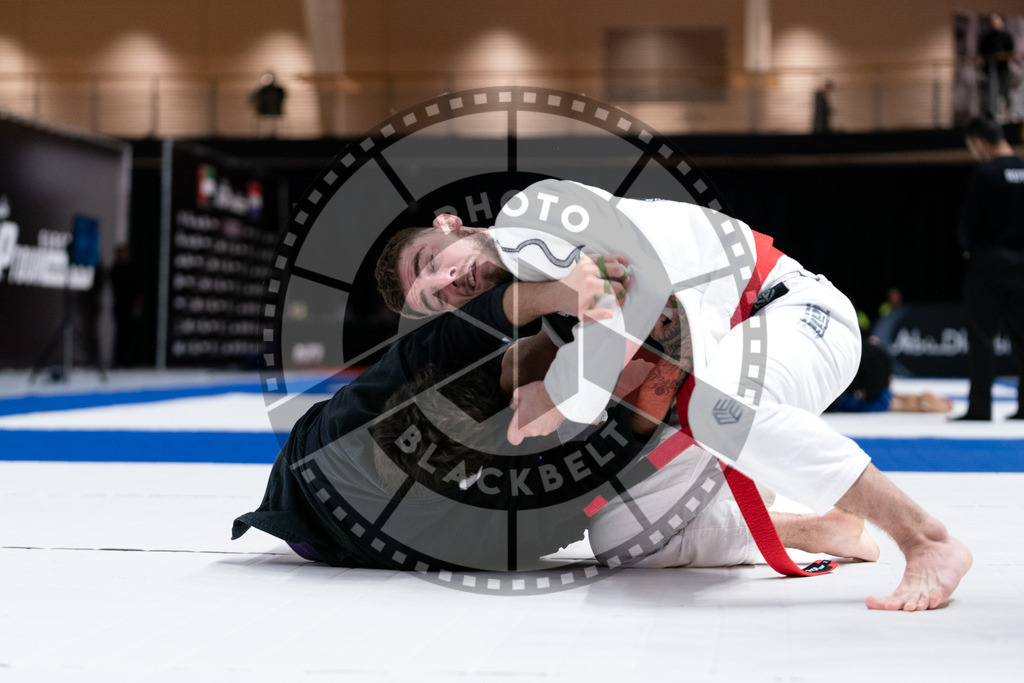 20241012PBB1342 | Athletes compete during the AJP Tour Europe Continental Jiu-Jitsu Professional Championship on October 12, 2024 in Almere near Amsterdam, Netherlands. © Chiara Dazi / photoblackbelt