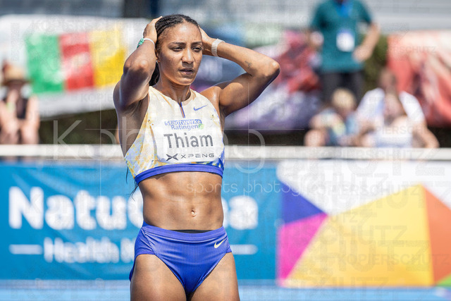 Multisport Event; Ratingen, 27.06.2026 | RATINGEN, GERMANY - JUNE 27, 2026 : Nafissatou Thiam (BEL / Belgium) during high jump competing during the Multisport Event at Stadion Ratingen on June 27, 2026 in Ratingen, Germany.