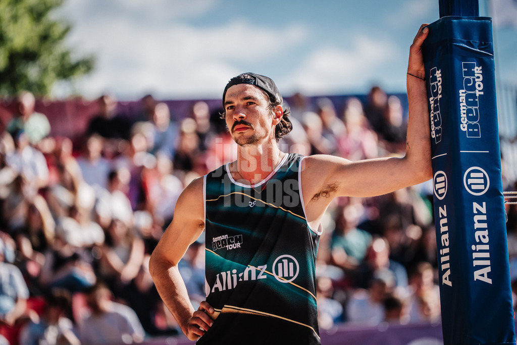 Beachvolleyball | Männer | Allianz German Beach Tour 2025 | Tourstop Düsseldorf | 09.05.2025 | Jannik Kühlborn