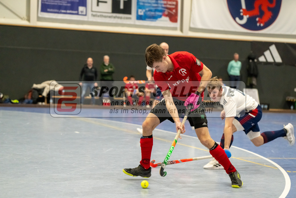 HK_20250201_102201 | 2. Bundesliga Halle Herren Düsseldorfer HC - Club Raffelberg am 1.2.2025 Halle am Seestern, Düsseldorf ,