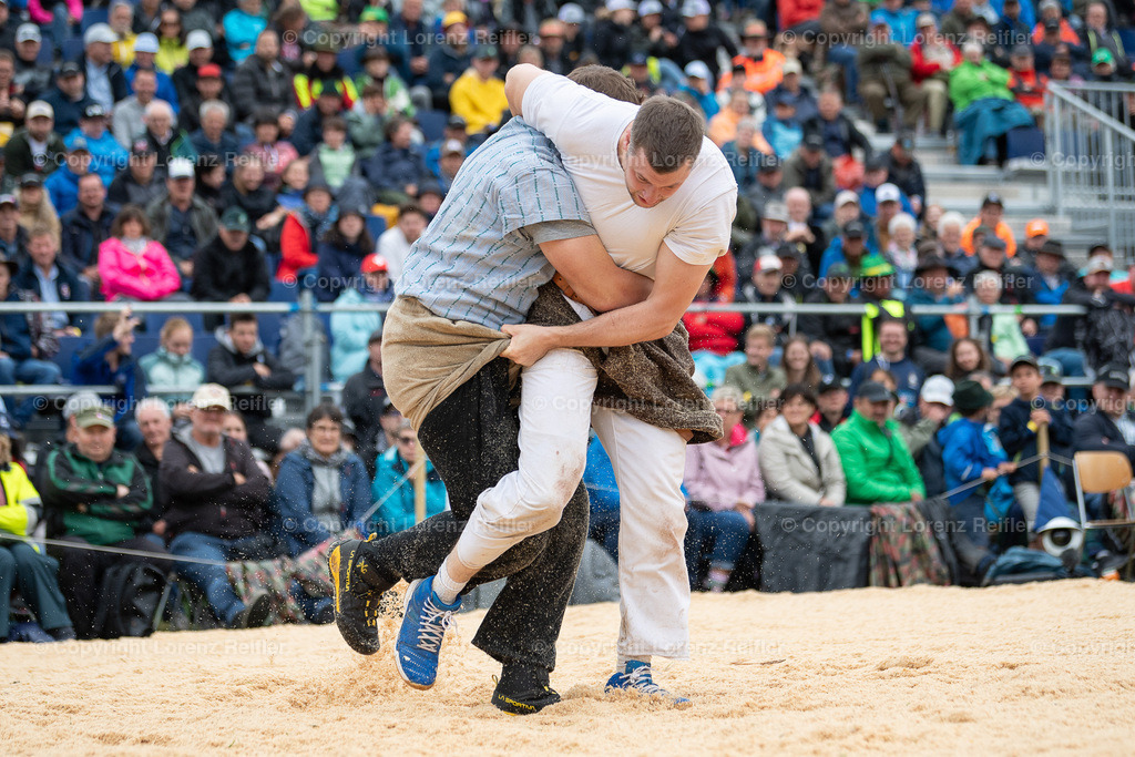 Schwingen -  Appenzeller Kantonal Schwingfest 2024 | Hundwil, 7.7.24, Schwingen - Appenzeller Kantonal Schwingfest.