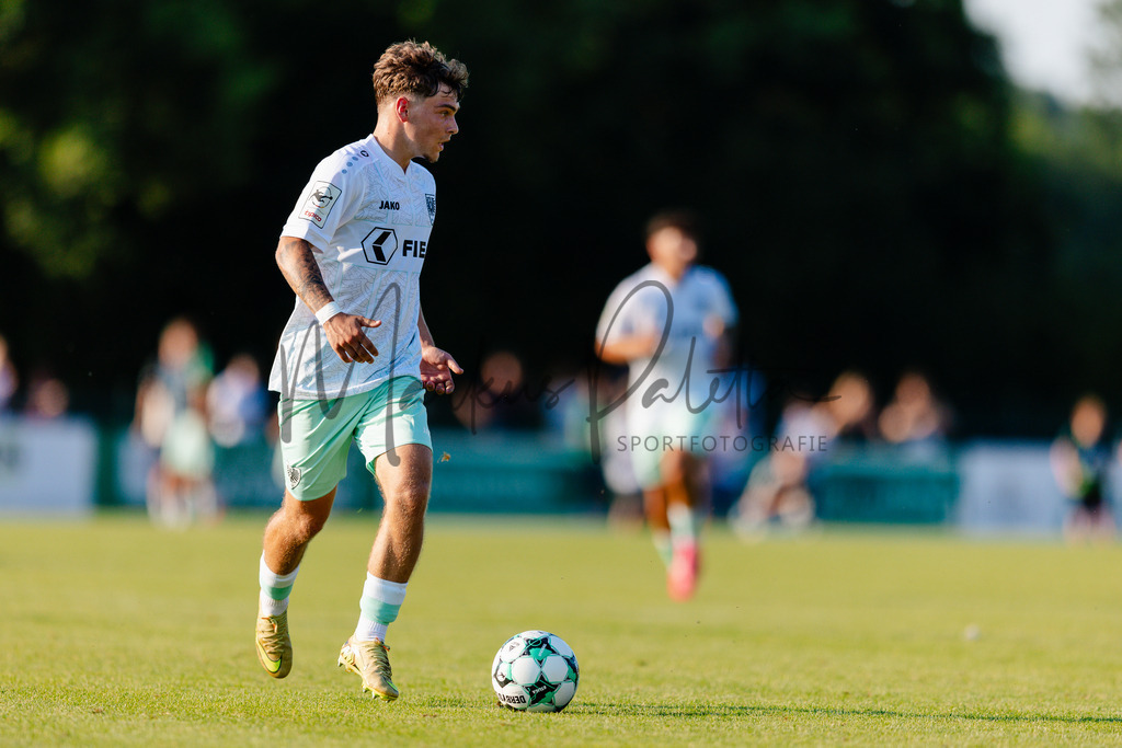 Testspiel, Saison 2026/27: SC Preußen Münster - Kickers Emden | Billerbeck, 10.07.2026: Testspiel, SC Preußen Münster gegen Kickers Emden auf der Anlage des DJK Billerbeck in Billerbeck. Foto: sportfotografie.ms | Markus Paletta - Realisiert mit Pictrs.com