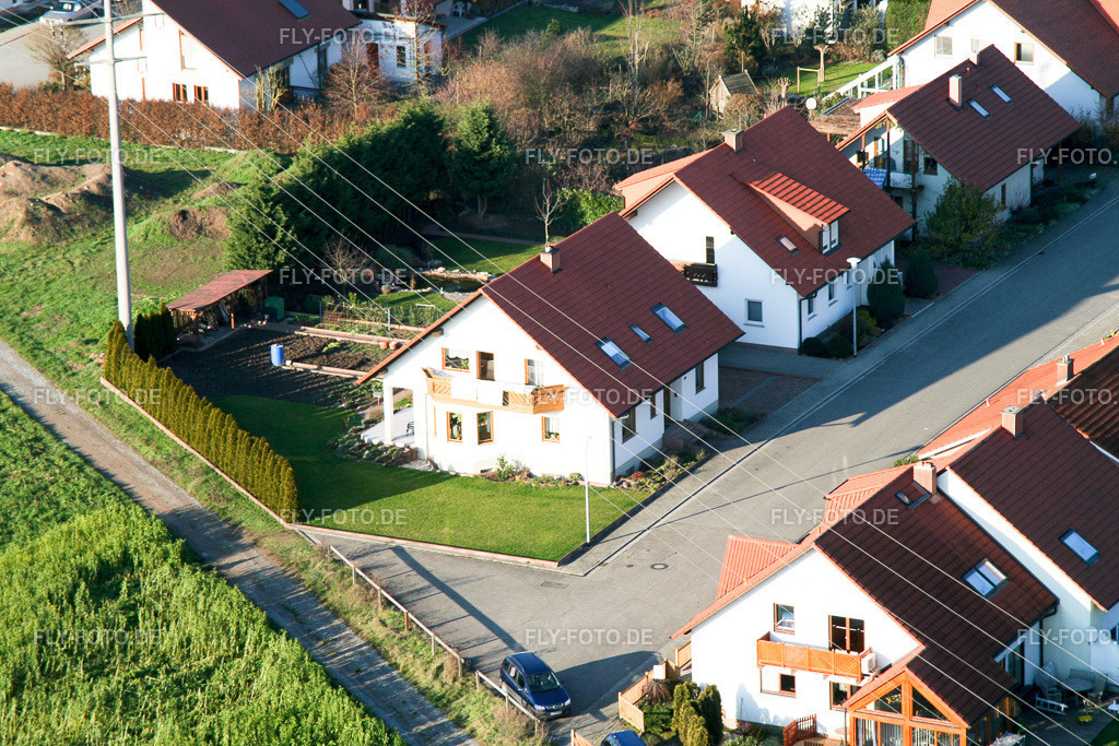 Neubaugebiet An den Tongruben | Luftbild: Neubaugebiet An den Tongruben in Rheinzabern im Bundesland Rheinland-Pfalz in Deutschland. Foto: IMG_0305.jpg vom 10.12.2005 durch Werner Riehm/FLY-FOTO.de - Realisiert mit Pictrs.com
