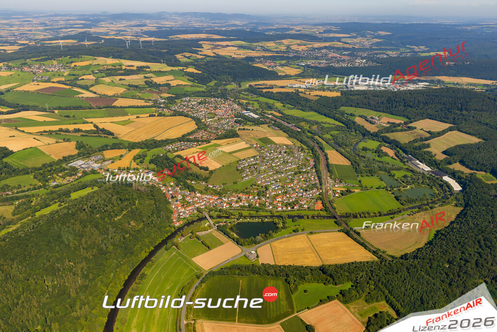 Luftaufnahme Beiseförth Malsfeld - Die Luftaufnahme wurde 2025 vom UL-Flugzeug heraus erstellt ( ohne Drohne ) - Hochauflösende Luftaufnahme - für professionelle Ausdrucke geeignet. Die Geschenkidee !Mit Lizenz und Bildrechte bestellbar
