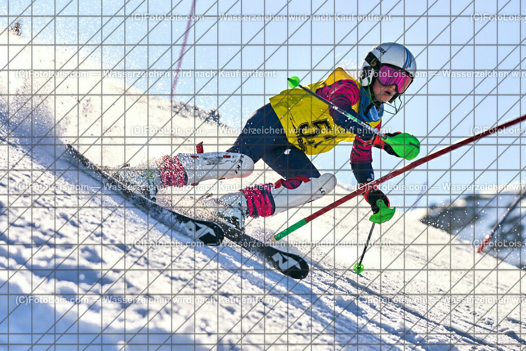 ALP8950_NOe-Kinder-LM_SL-II_Hochkar_Zickbauer Christina | (C)FotoLois.com, Alois Spandl. NÖ Kinder-Landesmeisterschaft, SLALOM im Draxlerloch am Hochkar, zweiter Lauf, So 18. Februar 2024.