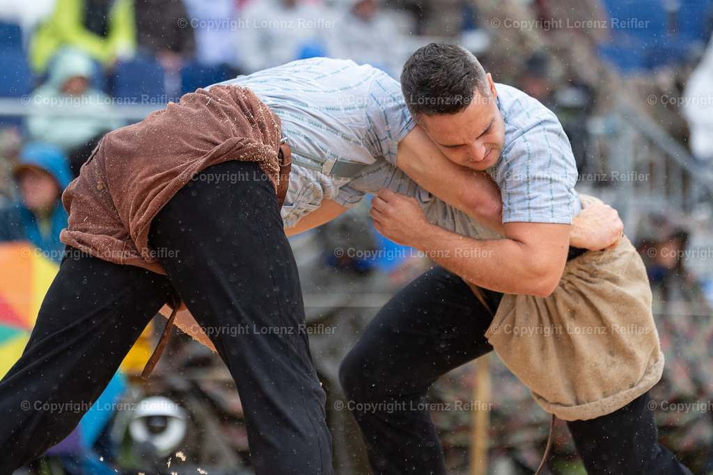 Schwingen -  Appenzeller Kantonal Schwingfest 2024 | Hundwil, 7.7.24, Schwingen - Appenzeller Kantonal Schwingfest.