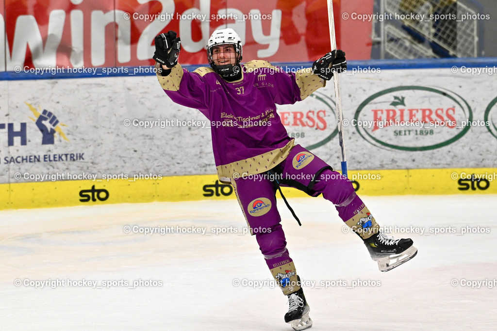 EC Kellerberg vs. EC Arnoldstein | #37 Pirker Luca EC Kellerberg, EC Kellerberg vs. EC Arnoldstein, EC Kellerberg vs. EC Arnoldstein am 31.01.2025 in Villach (Stadthalle Villach), Austria, (Photo by Bernd Stefan)