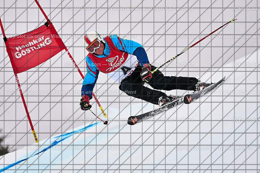 ALP2470_WCM-GS_Kat-B_Vorlaeufer_Wurzenberger Johann | (C)FotoLois.com, Alois Spandl, World Criterium Masters Ski Alpin 2023 Hochkar, GiantSlalom, Kategorie B, Di 21. März 2023.