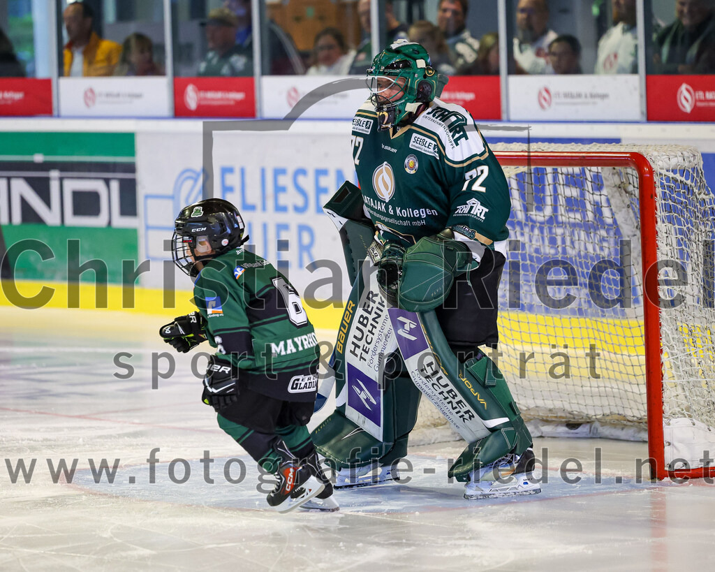 2025-09-21_010_TSV_Erding_gegen_Hoechstadter_Alligators | Erding, Deutschland, 21.09.2025:Eishockey, Oberliga Süd 2025 / 2026, 2. Spieltag, TSV Erding gegen Höchstadter Alligators, Endergebnis: 3:4Foto: Christian Riedel / fotografie-riedel.net