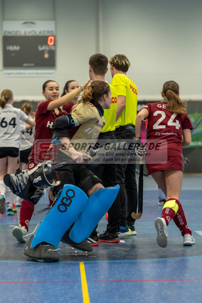 HK_20250223_102948 | Deutsche Meisterschaft wU14 Spiel um Platz 3  am 23.2.2025 Düsseldorfer HC, Düsseldorf