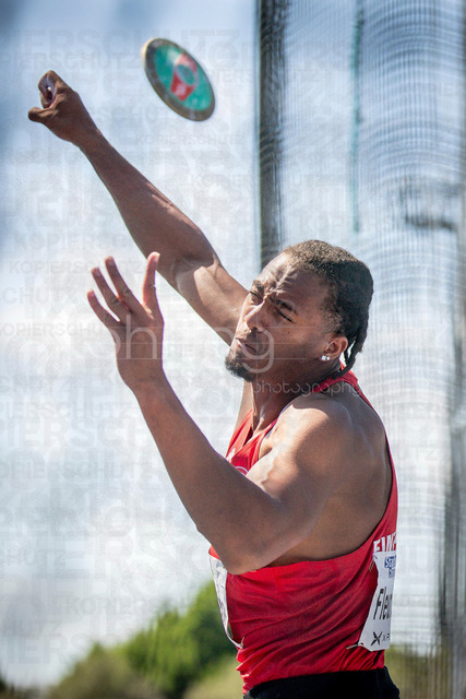 Multisport Event; Ratingen, 28.06.2026 | RATINGEN, GERMANY - JUNE 28, 2026 : Fred Isaac Fleurisson (GER / Germany) during the decathlon’s discus throw of the Multisport Event at Stadion Ratingen on June 28, 2026 in Ratingen, Germany.