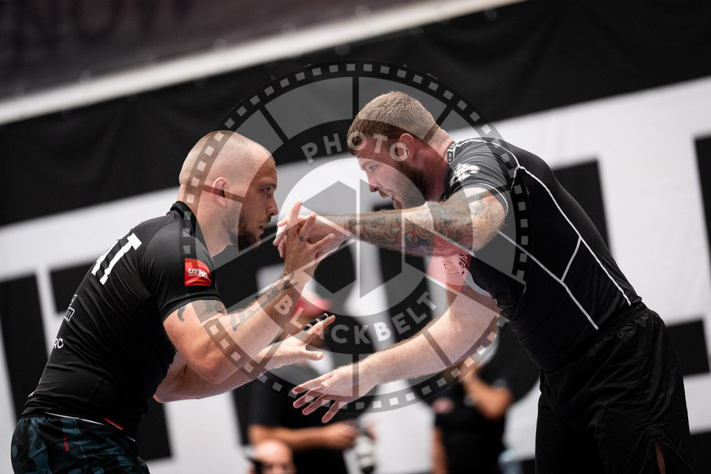 20250906PBB1892 | Fighters compete during the ADCC European Trials  competition in Warsaw, Poland, on September 6, 2025.