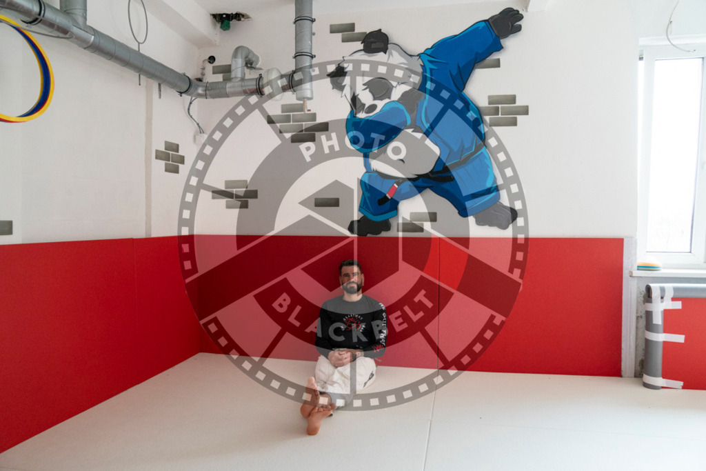 20240413PBB1505 | Fighters compete during the Grapplethon 24hours of rolling for a reason in Hamburg, Germany, on April 13, 2024.