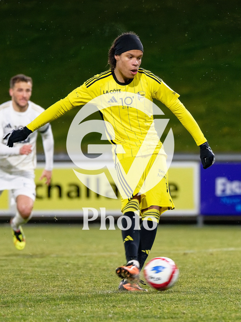 dieci Challenge League - FC Stade Nyonnais v Etoile Carouge FC |  during the dieci Challenge League match between FC Stade Nyonnais and Etoile Carouge FC at Centre sportif de Colovray in Nyon, Switzerland