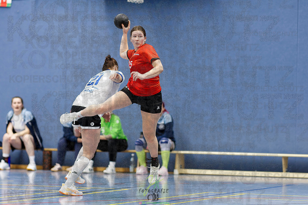 Frauen 2. Bezirksklasse; SG Rechtenbach - HSG Linden II | Frauen 2. Bezirksklasse; SG Rechtenbach - HSG Linden II am 16.11.2025 in Rechtenbach (Sporthalle Rechtenbach)Photo © 2025 - Jörg Heinrich - Realisiert mit Pictrs.com
