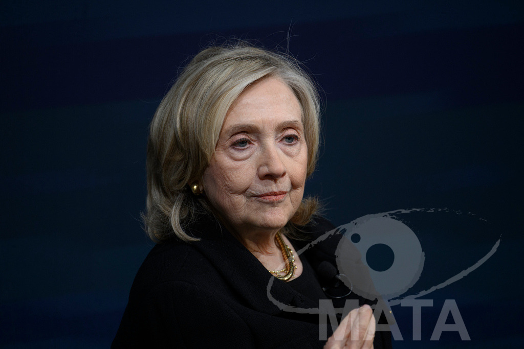 _DWA3711 | Die US-Politikerin Hillary Clinton auf der Veranstaltung Bridging Scholarship and Statecraft im Rahmen der Münchner Sicherheitskonferenz 2026. München, 13.02.2026 Bayern Deutschland  - Realisiert mit Pictrs.com