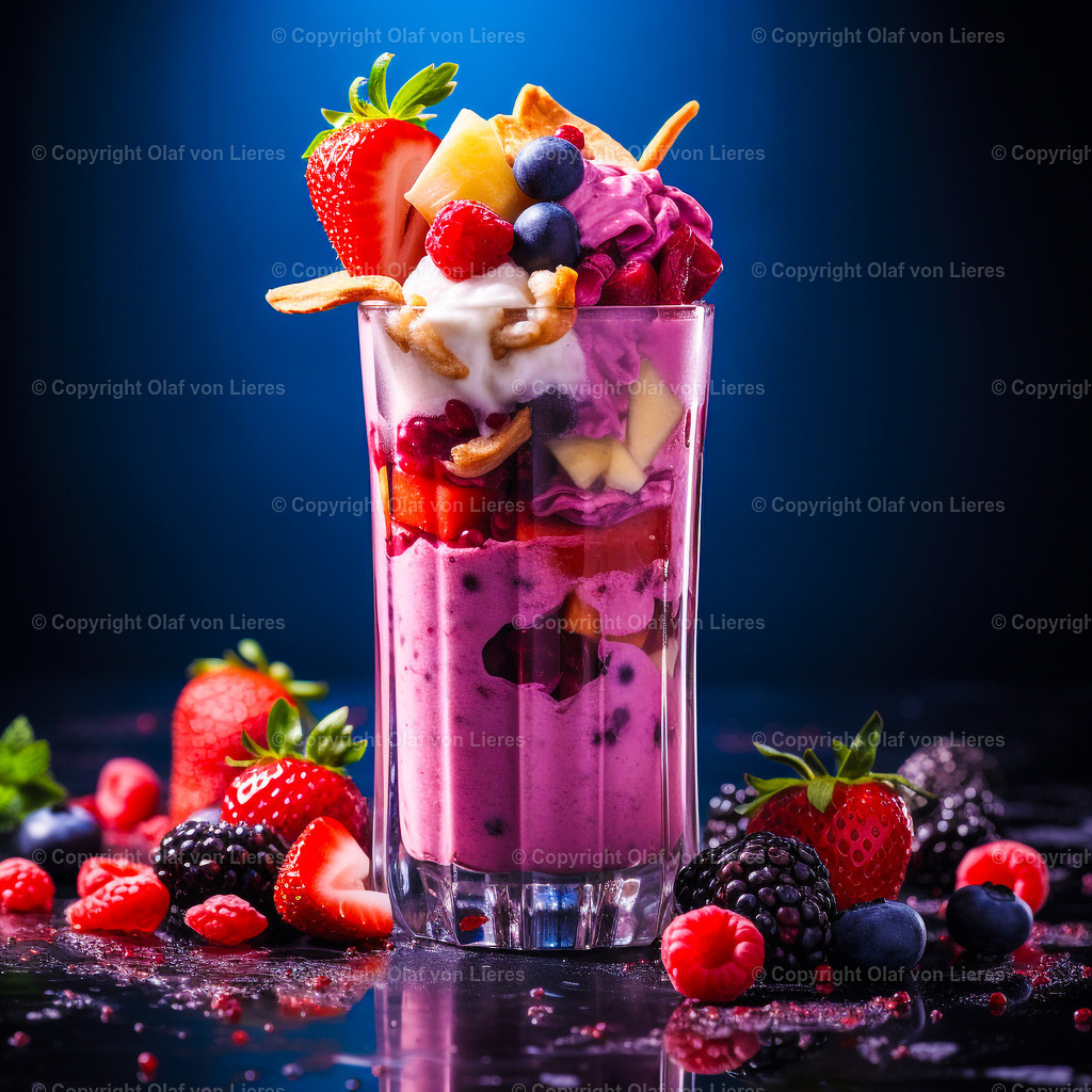 Smoothies mit Beeren | Smoothies mit Erdbeeren und anderen Früchten