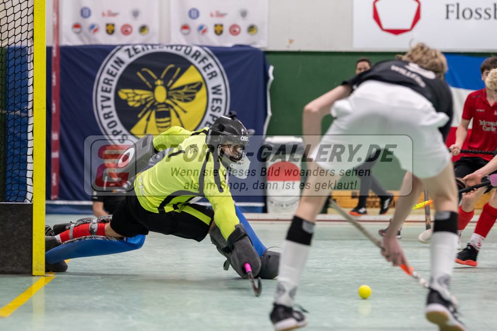 SFE_20230305_0024 | Deutsche Meisterschaft Männliche U16 Halle 2023 am 05.03.2023 in Köln (KTHC Stadion Rot-Weiss Köln Tennis and Hockey Club), Photo: Stephan Fehrmann 2022 (Sports-Gallery)