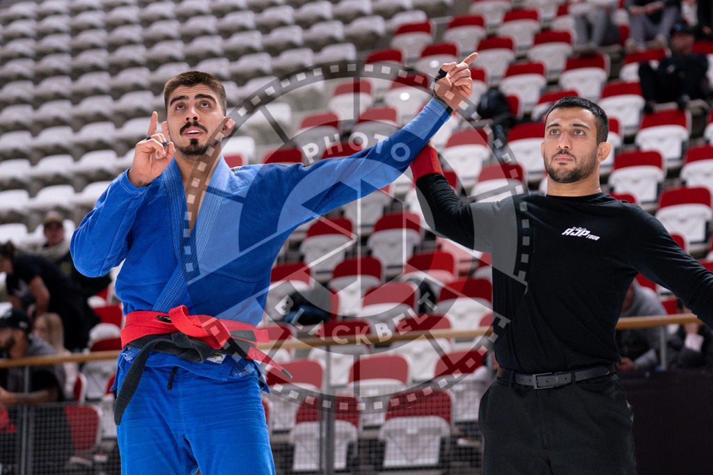 20241013PBB5103 | Athletes compete during the AJP Tour Europe Continental Jiu-Jitsu Amateurs & Masters Championship on October 13, 2024 in Almere near Amsterdam, Netherlands. © Chiara Dazi / photoblackbelt