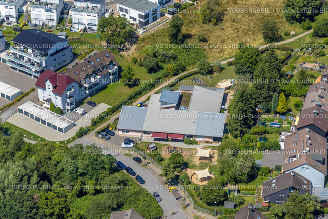 Gevelsberg230709275 | Luftbild, Familienzentrum Kindergarten Habichtstraße, Klostermark, Gevelsberg, Ruhrgebiet, Nordrhein-Westfalen, Deutschland
