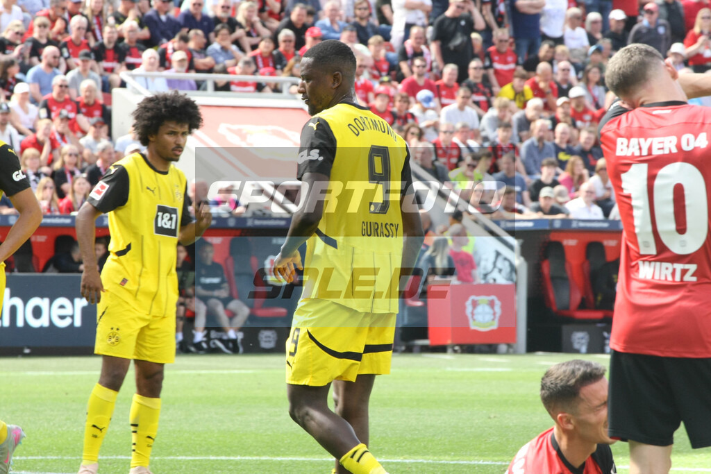 Bayer 04 Leverkusen - Borussia Dortmund | Serhou Guirassy - © Sportfoto-Sale (MK) - Realisiert mit Pictrs.com