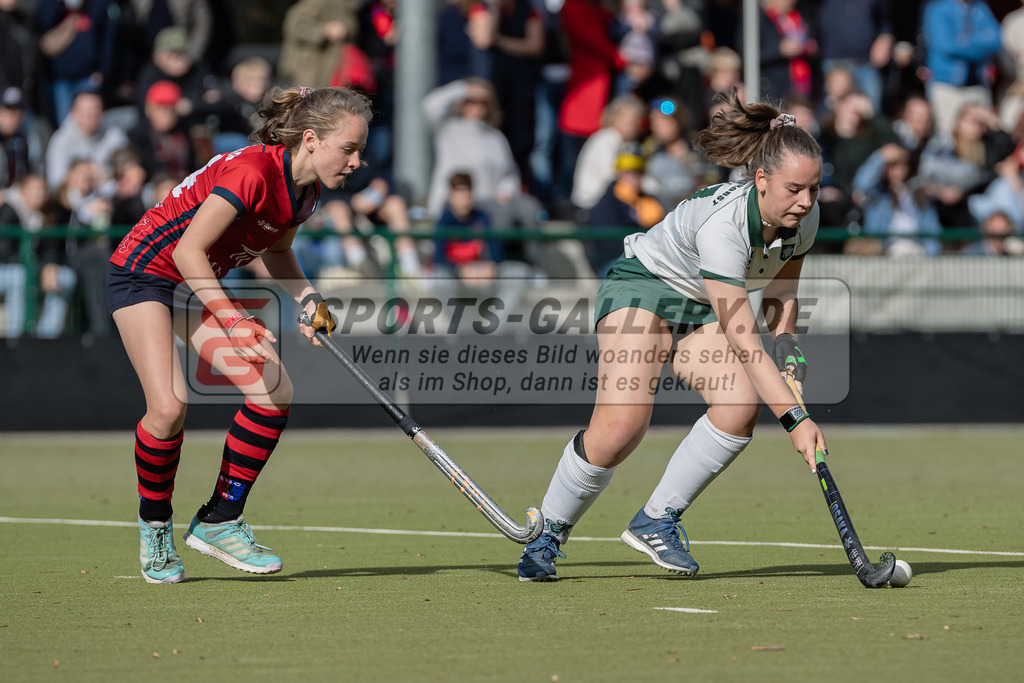 HK_20231021_105607 | Deutsche Meisterschaft WU16 Uhlenhorst Mülheim - Berliner HC am 21.10.2023 DHC, Düsseldorf ,