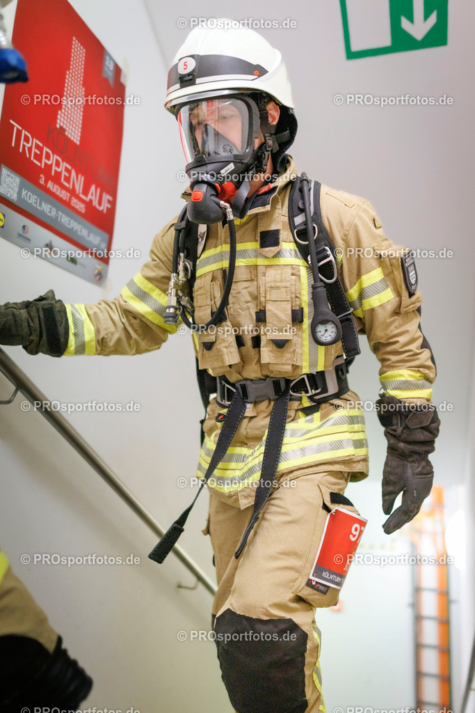 KölnTurm Treppenlauf; Köln, 03.08.2025 | Impressionen vom KölnTurm Treppenlauf am 03.08.2025 in Köln (Nordrhein-Westfalen). 