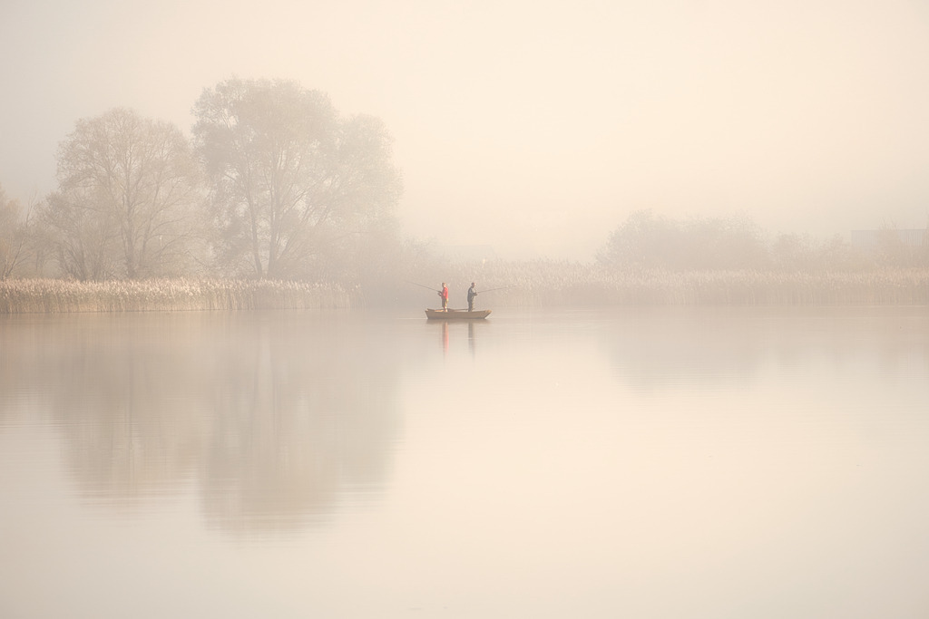 Fischer am Gaishorner See | walter-wagner-fotografie