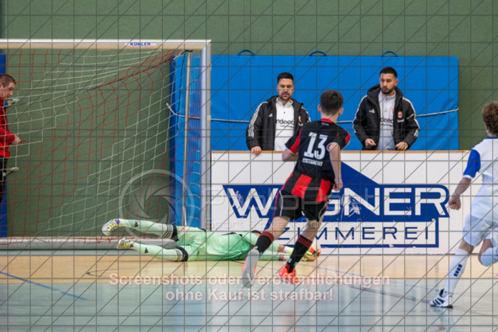 20251213_111516_0467 | Eintracht Frankfurt - Grasshopper Zürich27. internationaler Prinzing Junior Cup in der Donzdorfer Lautertalhalle - 13.12.2025,Foto: PhotoPeet-Sportfotografie/Peter Harich