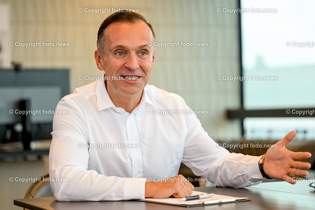 Gottfried Wurpes_ The Fitness Company_ Technogym_ 30.05.2023-15 | 30.05.2023, Leonding, AUT, The Fitness Company - Technogym, im Bild Gottfried Wurpes (CEO The Fitness Company / Technogym)