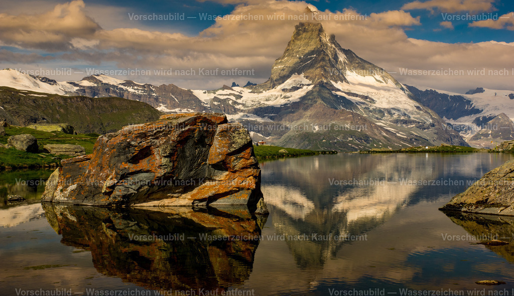 Matterhorn | König der Berge vom  Stellisee - Realisiert mit Pictrs.com