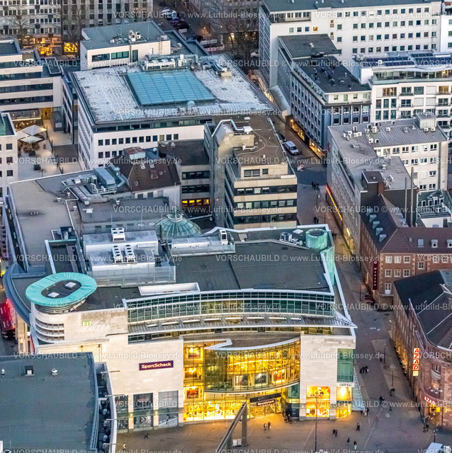 Dortmund230102700 | Luftbild, Karstadt Sports, jetzt SportScheck, City, Dortmund, Ruhrgebiet, Nordrhein-Westfalen, Deutschland