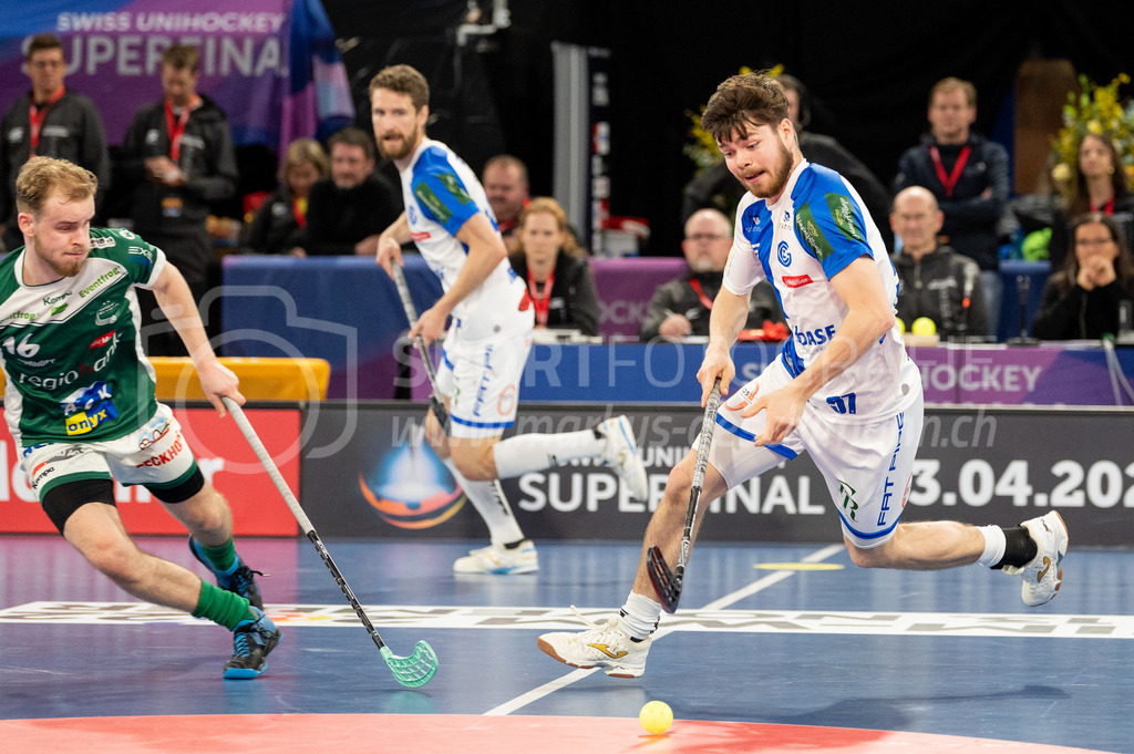 SV Wiler-Ersigen vs GC Unihockey - 23. April 2022 | SV Wiler-Ersigen vs GC Unihockey
Stimo Arena, Kloten
#57 Samuel Volkart (GC Unihockey)
Bild: Sportfotografie Markus Aeschimann | www.markus-aeschimann.ch - Realisiert mit Pictrs.com