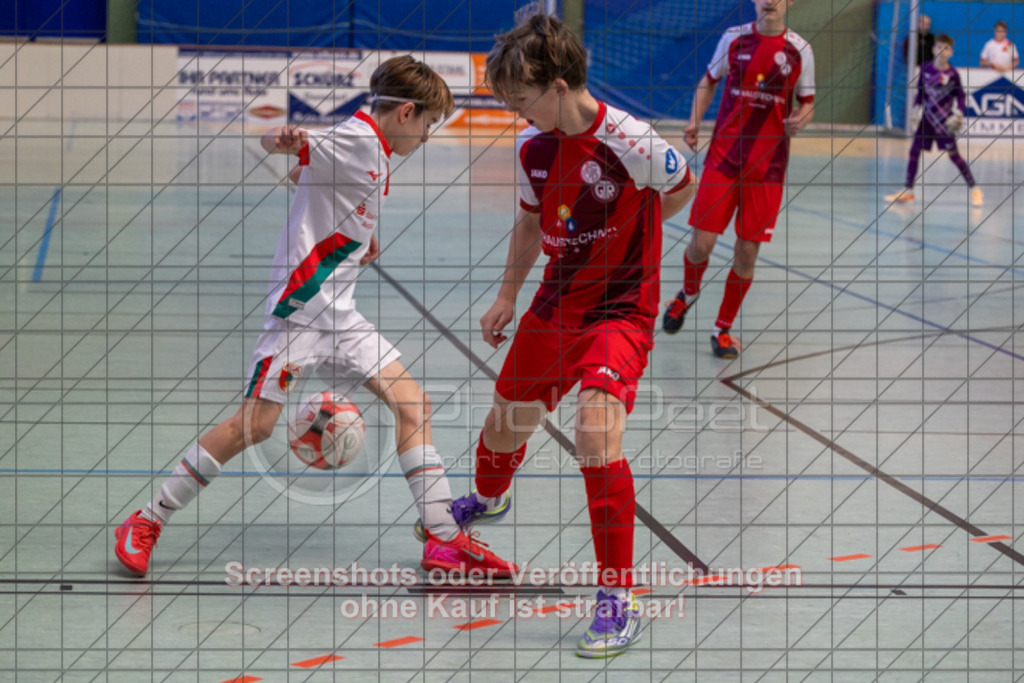 20251213_103813_0104 | FC Augsburg - SGM Do/Rei U1427. internationaler Prinzing Junior Cup in der Donzdorfer Lautertalhalle - 13.12.2025,Foto: PhotoPeet-Sportfotografie/Peter Harich