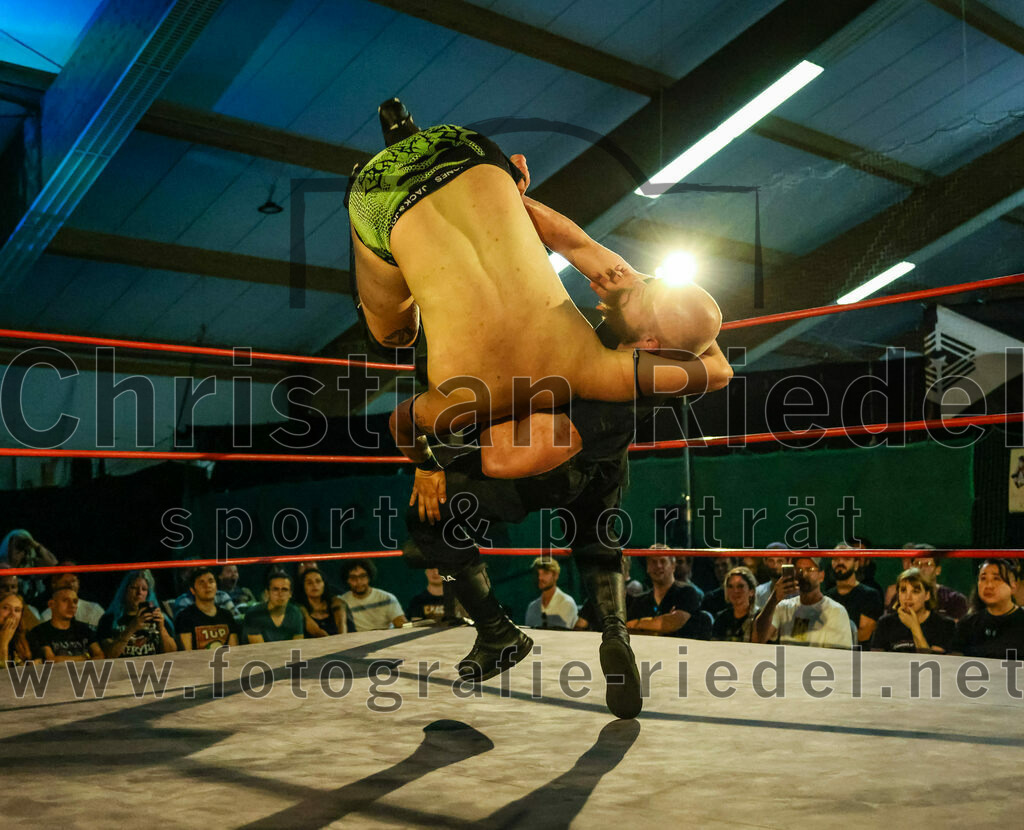 2023-08-12_160_EWS_Wrestling_ERDING | Erding, Deutschland, 12.08.2023:
Wrestling, Saison 2023, EWS Wrestling ERDING

Foto: Christian Riedel / fotografie-riedel.net