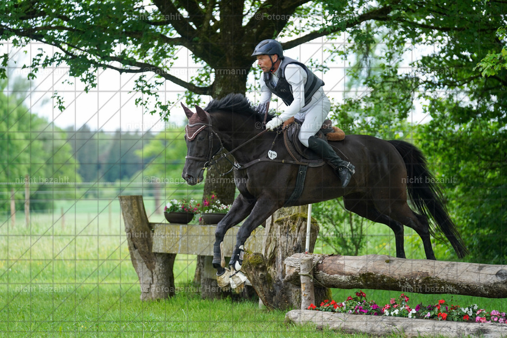 20240518-FAH03718 | Turnierbilder von Niederseon, Turnierfotografen Bayern, Fotoagentur Herrmann, Geländebilder, Reitsportfotografie