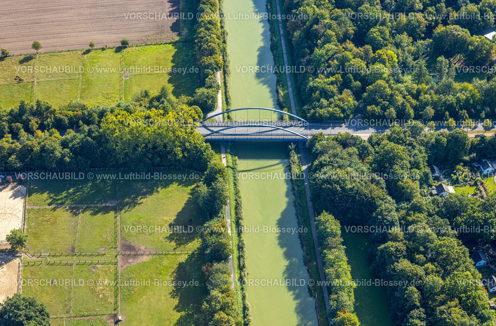 Hamm250901173 | Luftbild, Brücke Ostwennemarstraße über den Datteln-Hamm-Kanal, Uentrop, Hamm, Ruhrgebiet, Nordrhein-Westfalen, Deutschland
