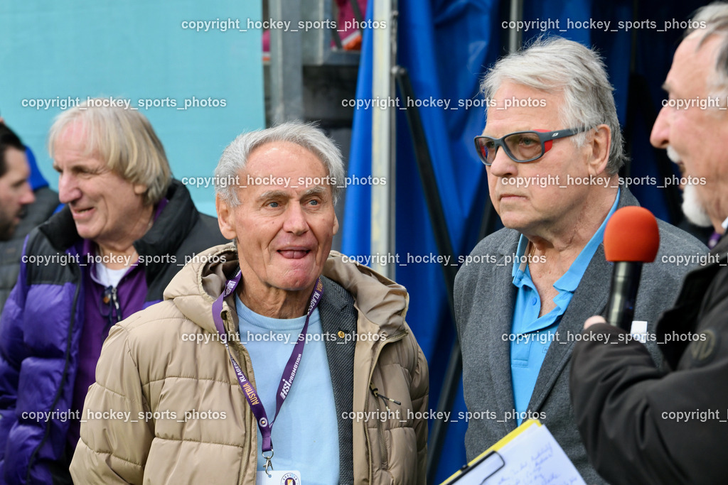 Austria Klagenfurt vs. SK Rapid 10.3.2024 | österreichische Fussball Legende Franz Hasil, österreichische Fussball Legende Friedl Koncilia
