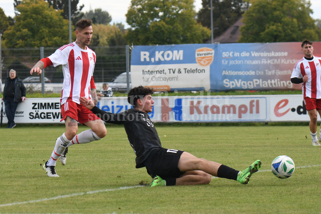 SpVgg Plattling : FC Walkertshofen | Maximilian Brandl (SpVgg Plattling) zum 2:0 - Realisiert mit Pictrs.com