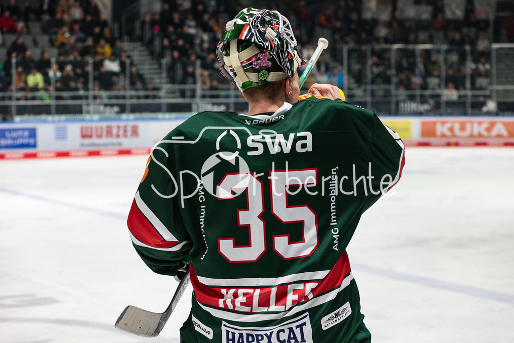 Augsburger Panther - ERC Ingolstadt | Markus KELLER (AEV #35) in Aktion