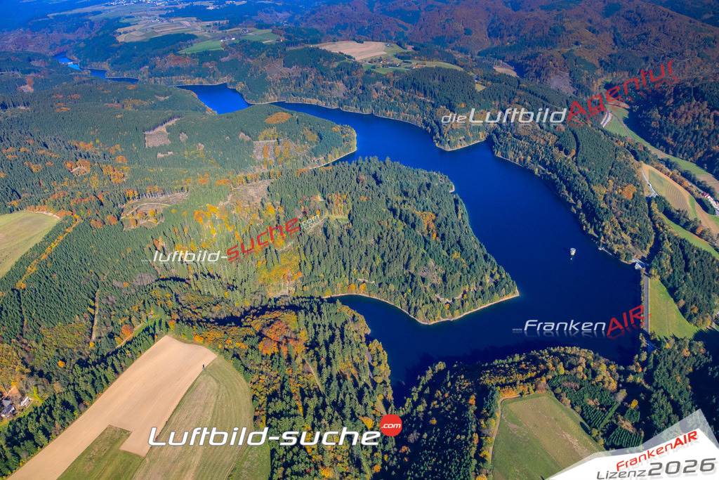 Die Luftaufnahme der Stadt Nordhalben wurde vom UL-Flugzeug heraus erstellt ( keine Drohne )- hohe Auflösung für beste Qualität