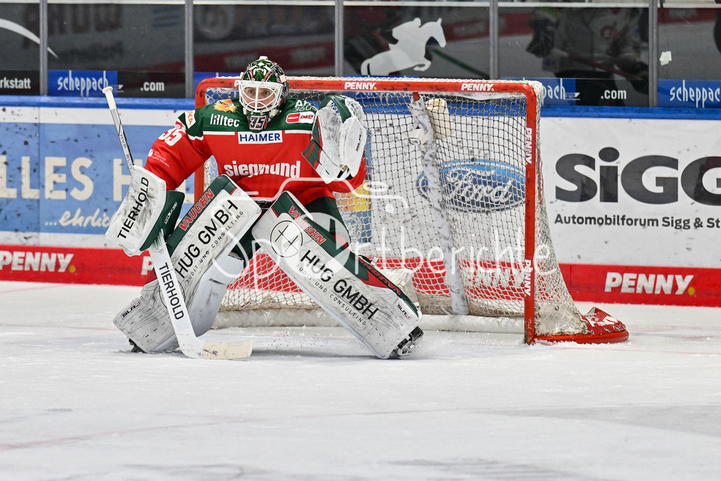 Augsburger Panther - Fischtown Pinguins | Im Bild Markus KELLER (Augsburger Panther #35) / Freisteller / Einzelfoto / DEL: Augsburger Panther - Fischtown Pinguins, Curt Frenzel Stadion am 08.01.2025
