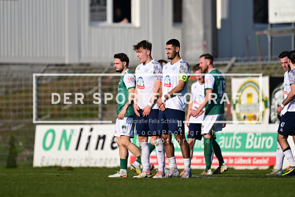 Fußball I Herren I Saison 2024-2025 I Regionalliga Nord I 25. Spieltag I VfB Lübeck - SSV Jeddeloh I 17456 | Der Sportfotograf. - Realisiert mit Pictrs.com