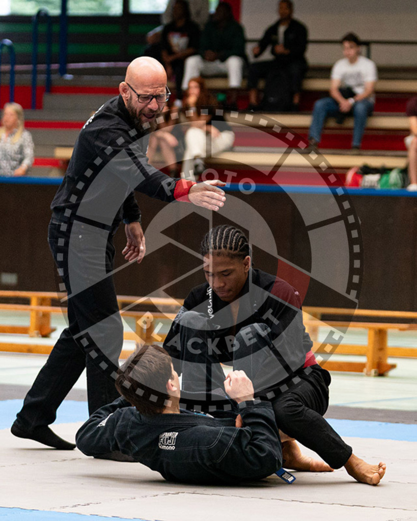 20230826PBB51110 | Fighters compete during the AJP INTLPRO BJJ and grappling competition in Hamburg, Germany, on August 26 2023.