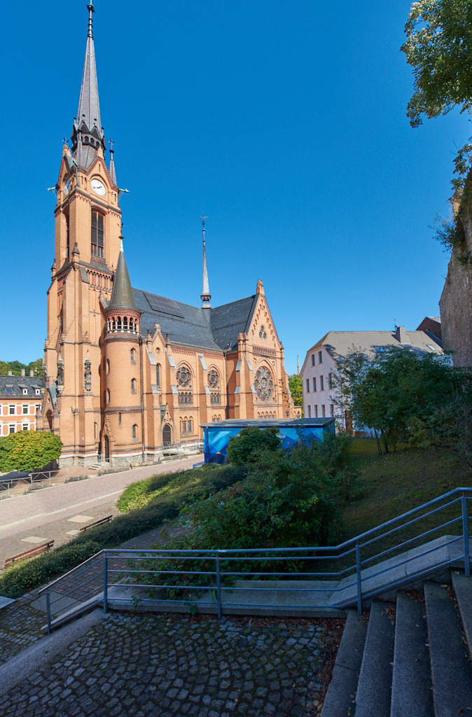 Die Stadtkirche Mylau 01 | Bedeutsame Landschaften Deutschlands - Realisiert mit Pictrs.com