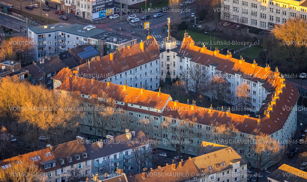 Dortmund230202897 | Luftbild, Rechteckige Wohnanlage Uhlandstraße, Nordmarkt, Dortmund, Ruhrgebiet, Nordrhein-Westfalen, Deutschland