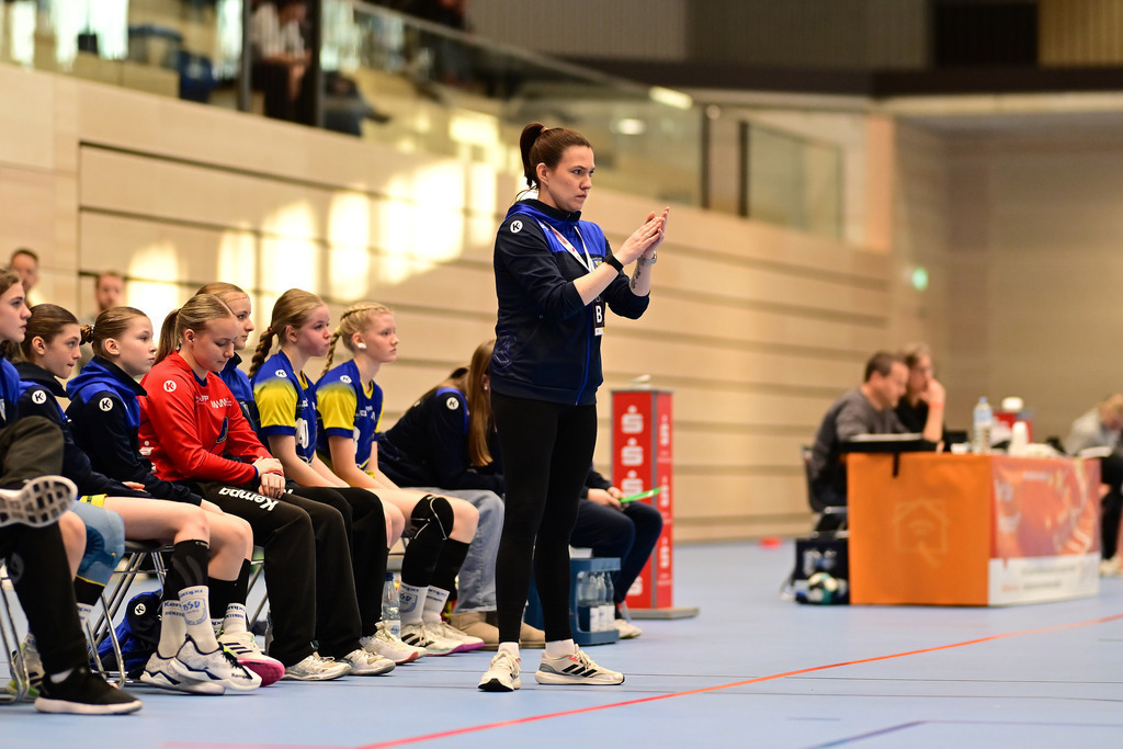 Handball I Juniorinnen I Saison 2025-2026 I Regionalliga I 9. Spieltag I Buxtehuder SV - TV Hannover-Badenstedt | Der Sportfotograf. - Realisiert mit Pictrs.com